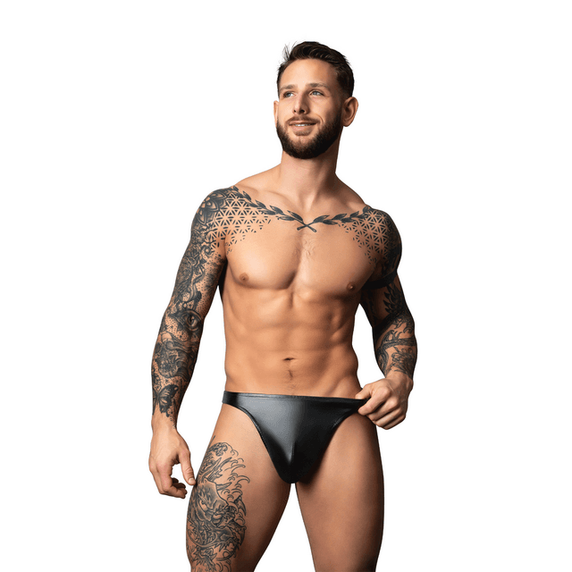 Wetlook Bong Thong - S/M - Black