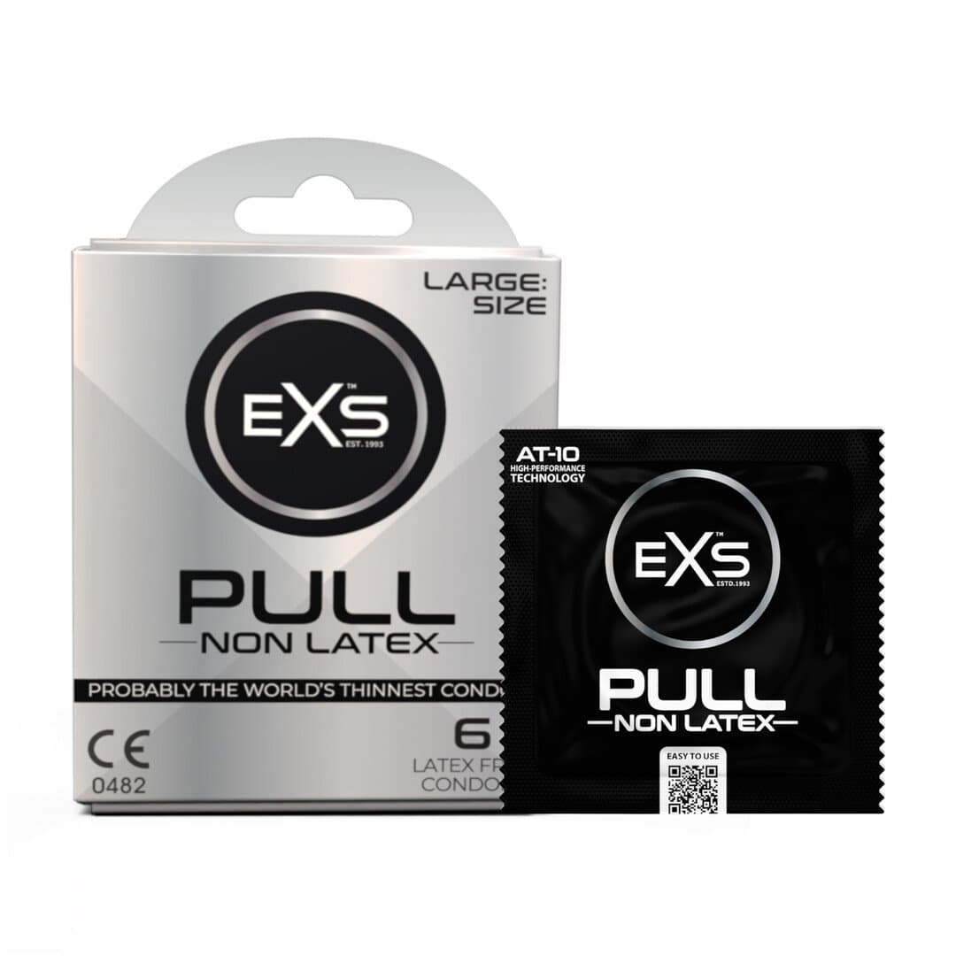 EXS Pull Large - Condoms - 6 Pieces