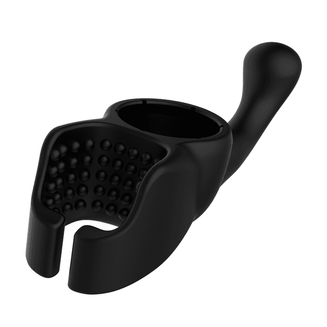 Male Attachment for Domi Wand Massager - Black