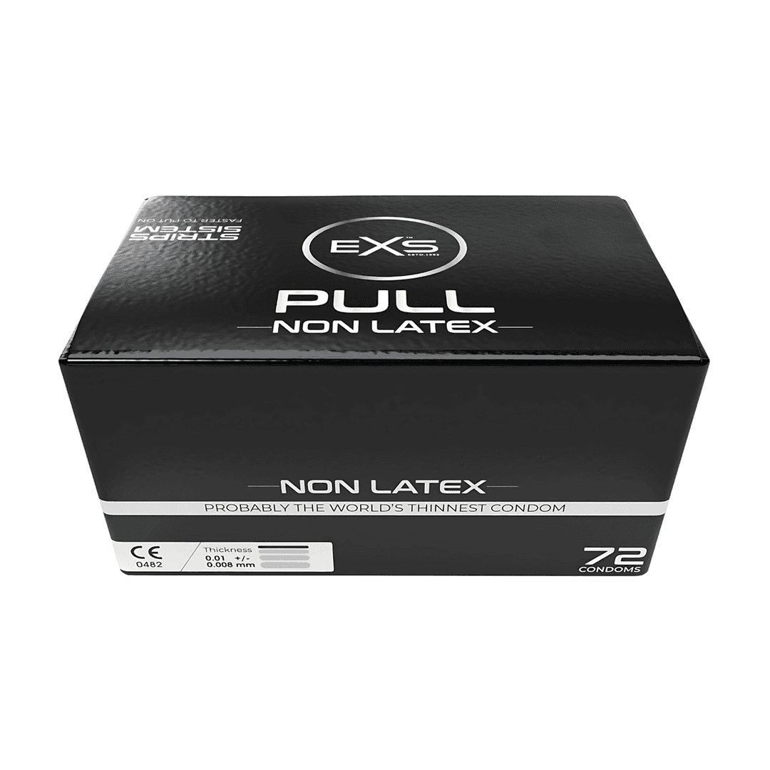 EXS Pull - Non-Latex Condoms - 72 Pieces