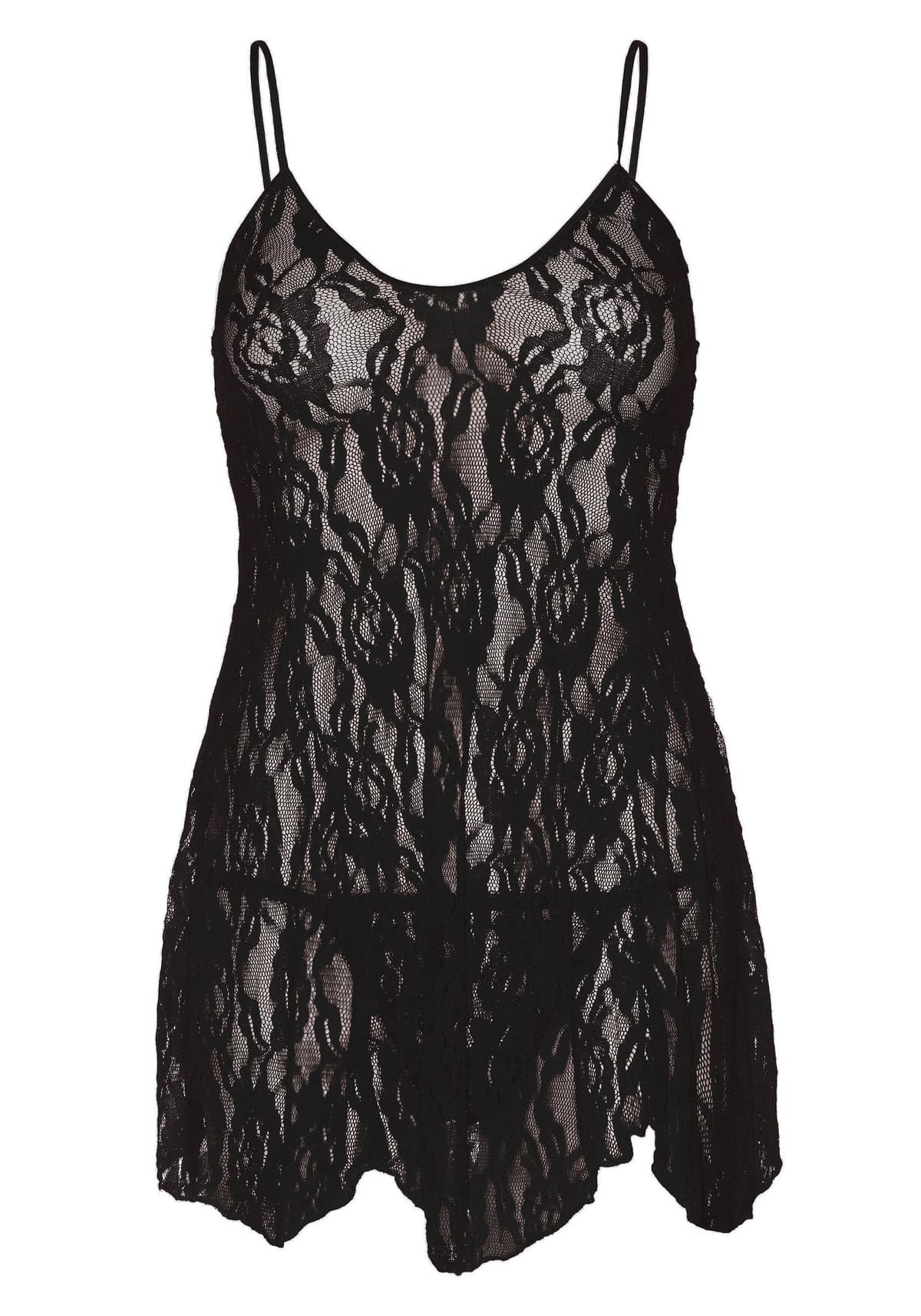 Rose Lace Flair Chemise