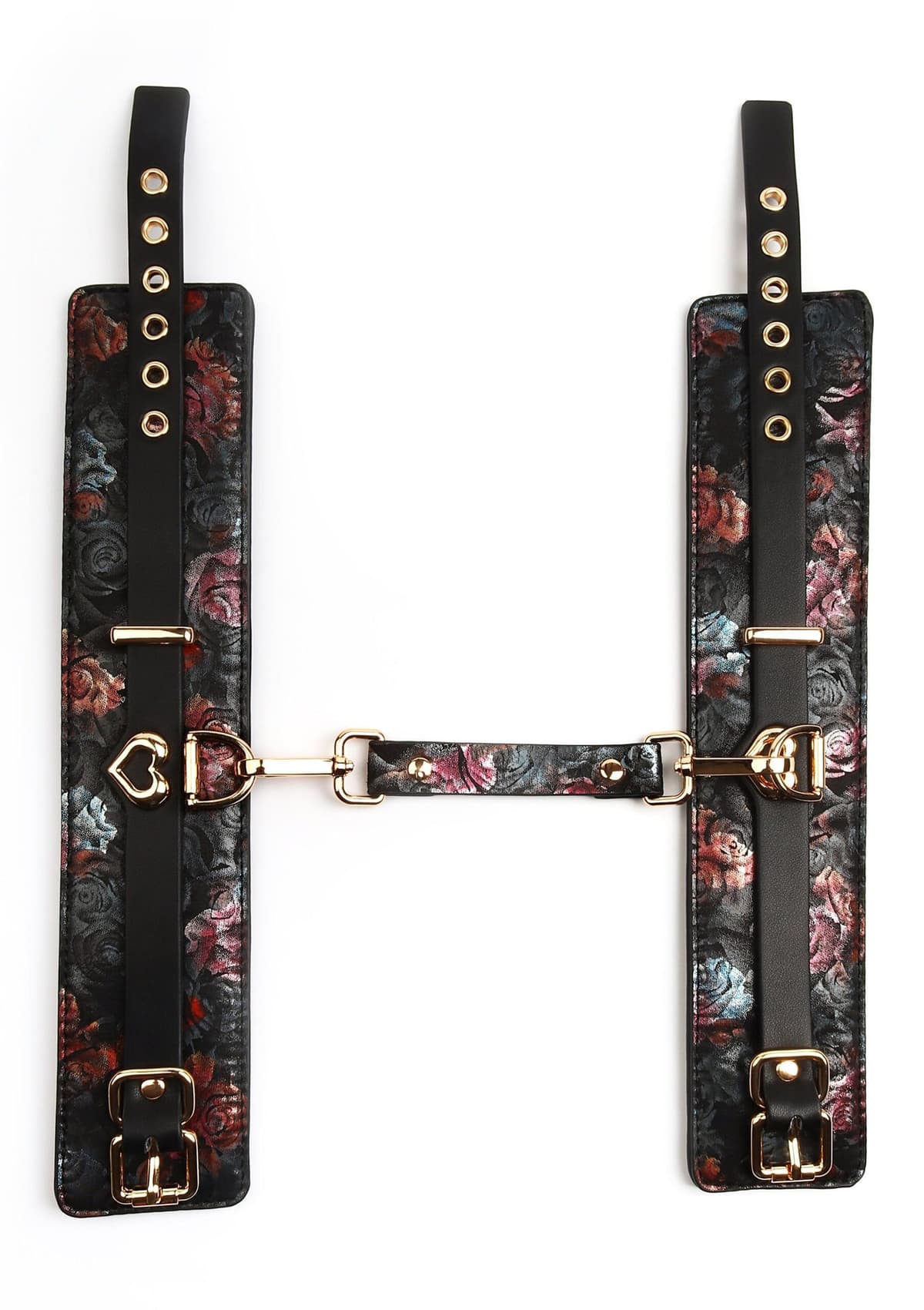 Floral Jacquard Ankle Cuffs