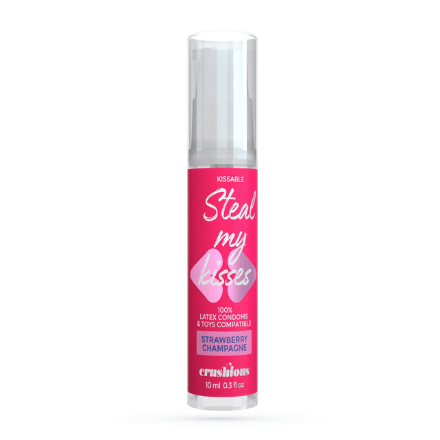 Steal My Kisses - Lubricant - Strawberry Champagne Flavour - 0.3 fl oz / 10 ml