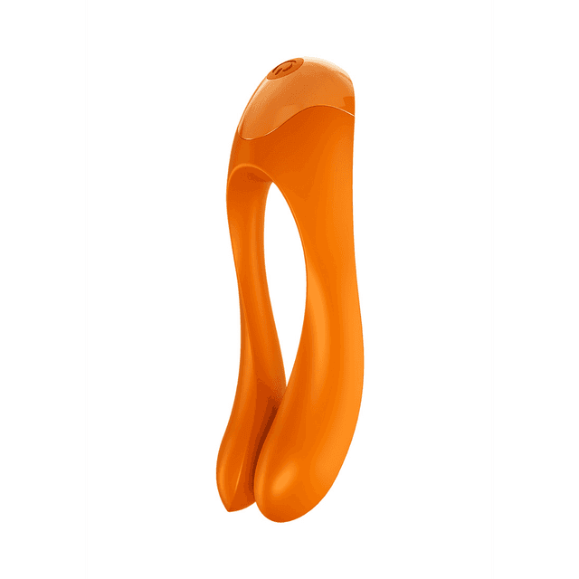 Candy Cane - Finger Vibrator for Intimate Zones - Orange