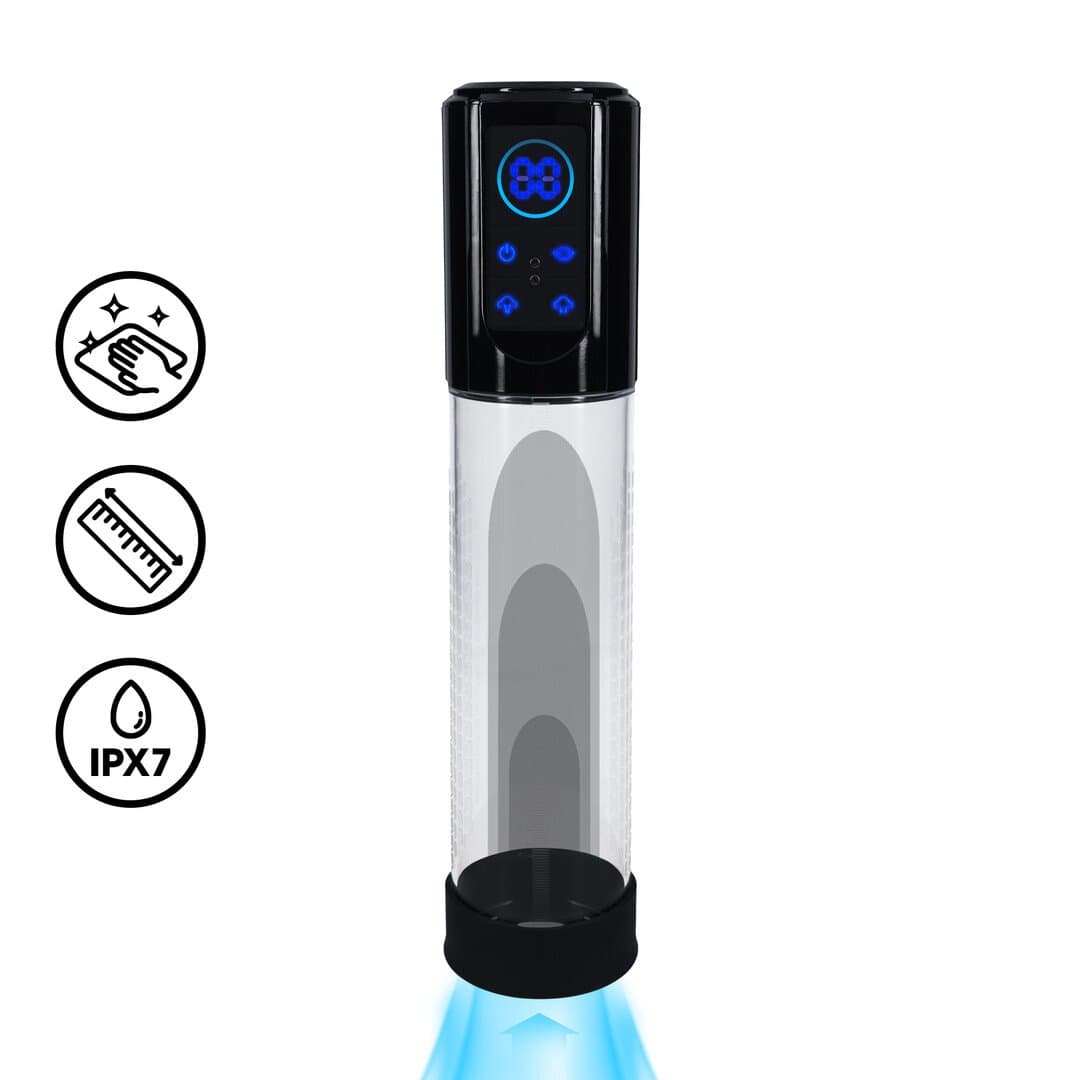 MegaLift - Automatic Waterproof Penis Pump - Black