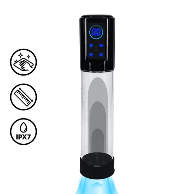 MegaLift - Automatic Waterproof Penis Pump - Black