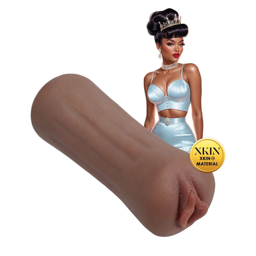 Pinup Dolls - Beauty Queen Lulu Liplust - TPE Small Masturbator - 127g - Brown