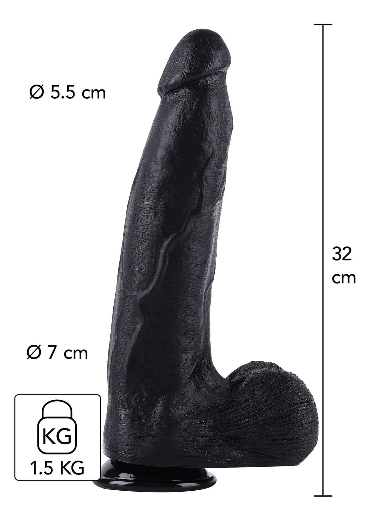 Dildo 32 cm