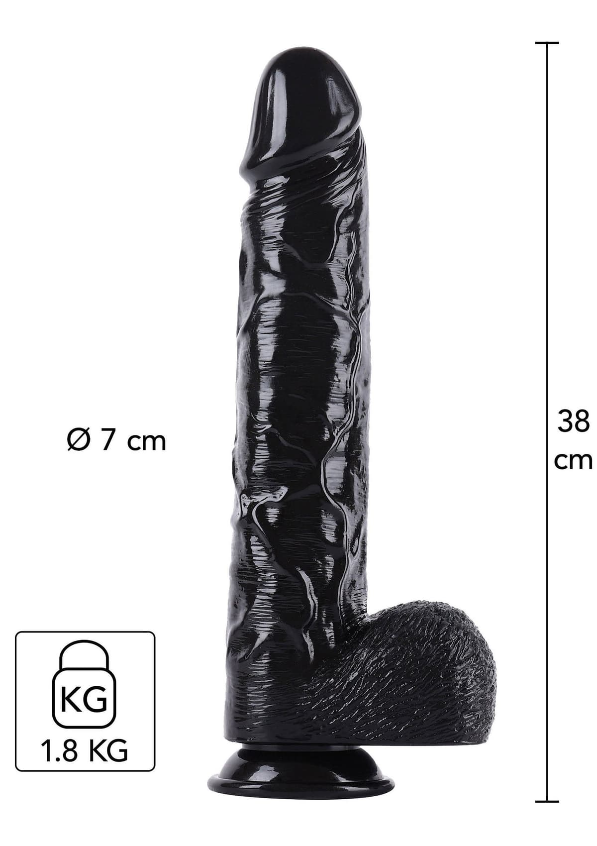 Dildo 38 cm