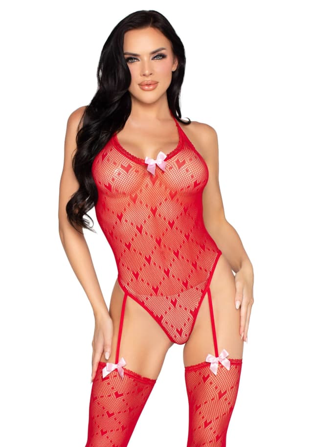 Teddy with Attached Stockings